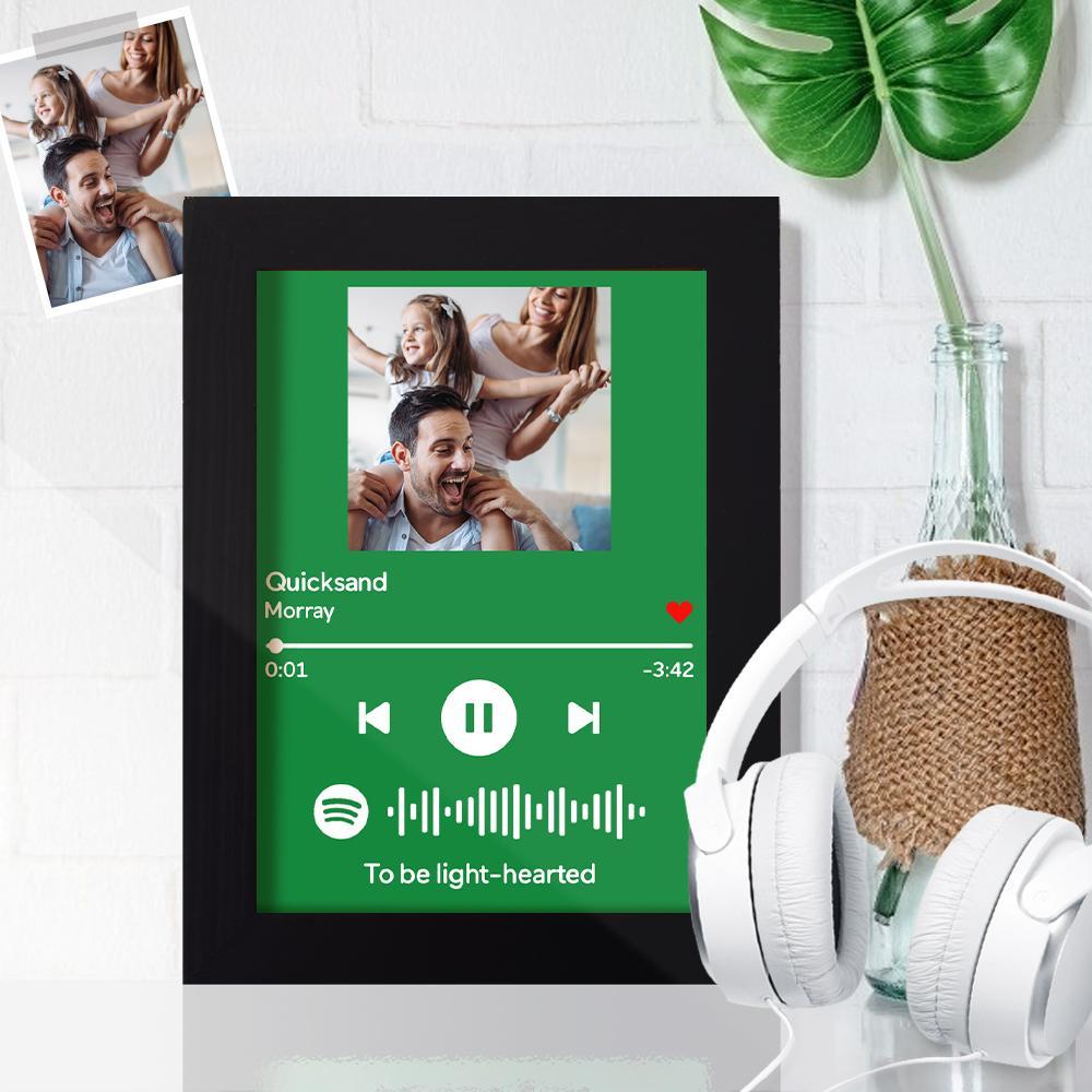 Cadre Spotify Personnalisé  Récompense Musique Streaming